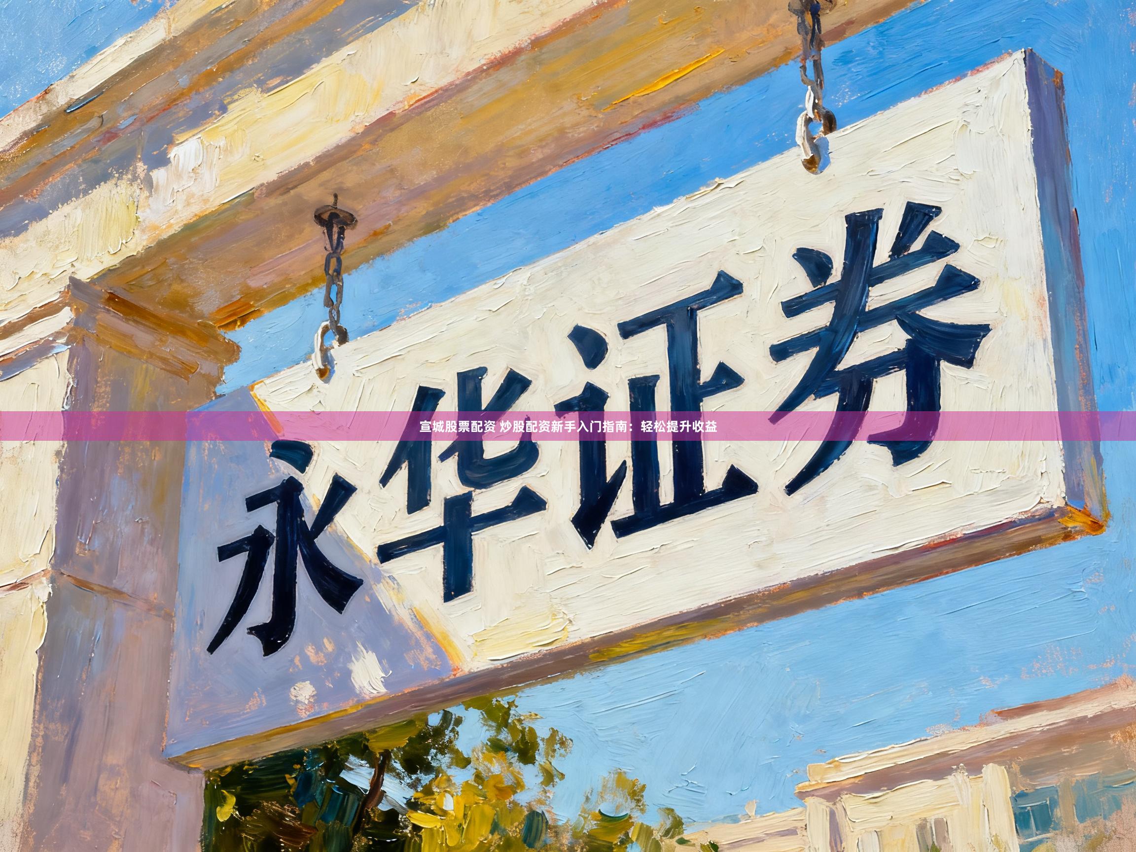 宣城股票配资 炒股配资新手入门指南：轻松提升收益